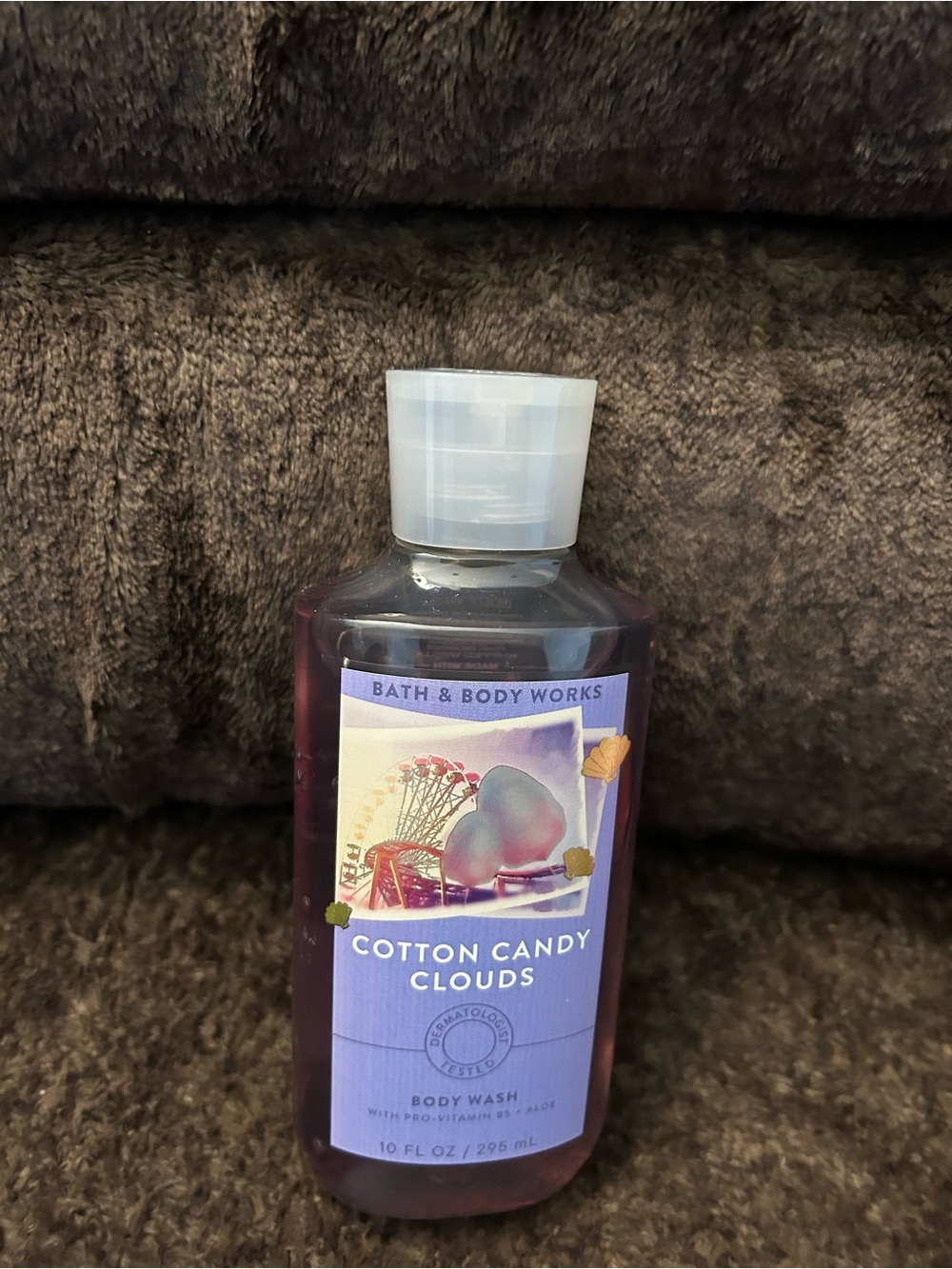 Bath & Body Works Cotton Candy Clouds Body Wash - Purple